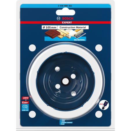 2608900481 BOSCH EXPERT Carota Construction Material 105 x 60 mm