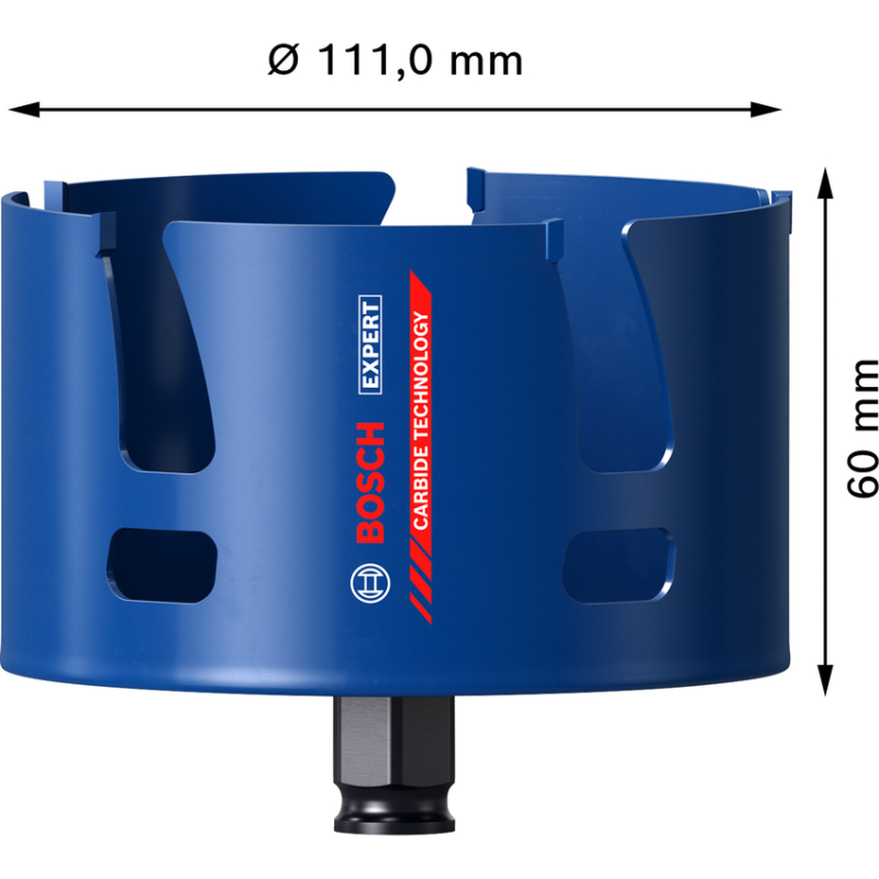 2608900482 BOSCH EXPERT Carota Construction Material 111 x 60 mm