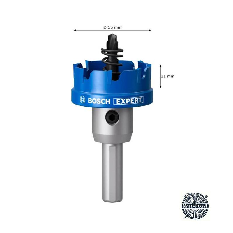 BOSCH EXPERT Carota pentru metal cu tija de prindere, diametru 35 mm