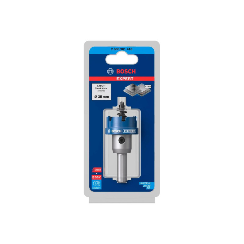 BOSCH EXPERT Carota pentru metal cu tija de prindere, diametru 35 mm