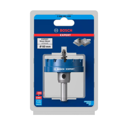 BOSCH EXPERT Carota pentru metal cu tija de prindere, diametru 60 mm
