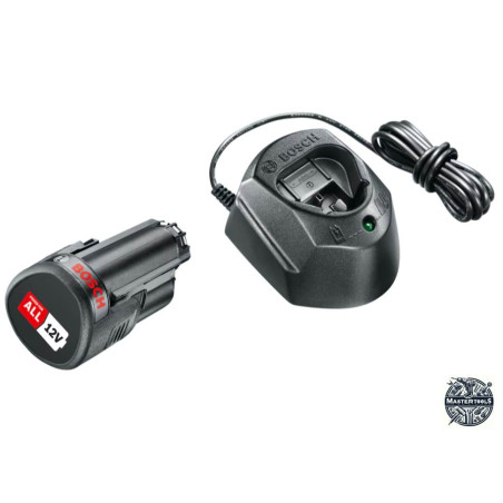 1600A01L3D BOSCH Set acumulator Li-Ion 12V, 1.5Ah + incarcator GAL1210