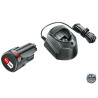 1600A01L3D BOSCH Set acumulator Li-Ion 12V, 1.5Ah + incarcator GAL1210