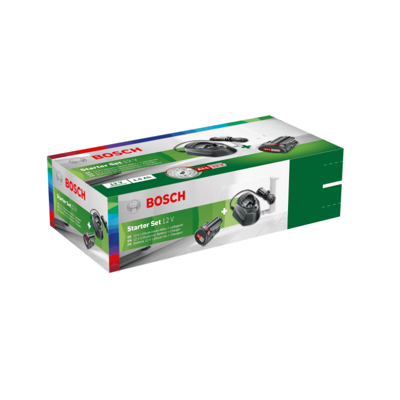 1600A01L3D BOSCH Set acumulator Li-Ion 12V, 1.5Ah + incarcator GAL1210