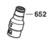 BOSCH Adaptor compatibil cu aspiratoarele GAS 400 A, GAS 12-40 MA