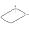 1619PC1255 BOSCH Cauciuc de etansare compatibil cu aspiratoarele GAS 400 A, GAS 12-40 MA