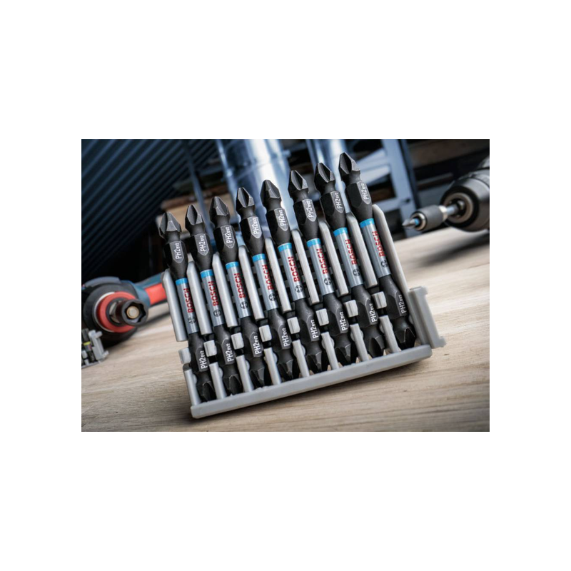 2608522523 BOSCH PRO Set 15 biti de insurubare Phillips Impact, PH2, 55 mm