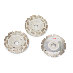 BOSCH Set 2 discuri oala diamantate Expert for Concrete + Disc diamantat Standard for Concrete 125 mm