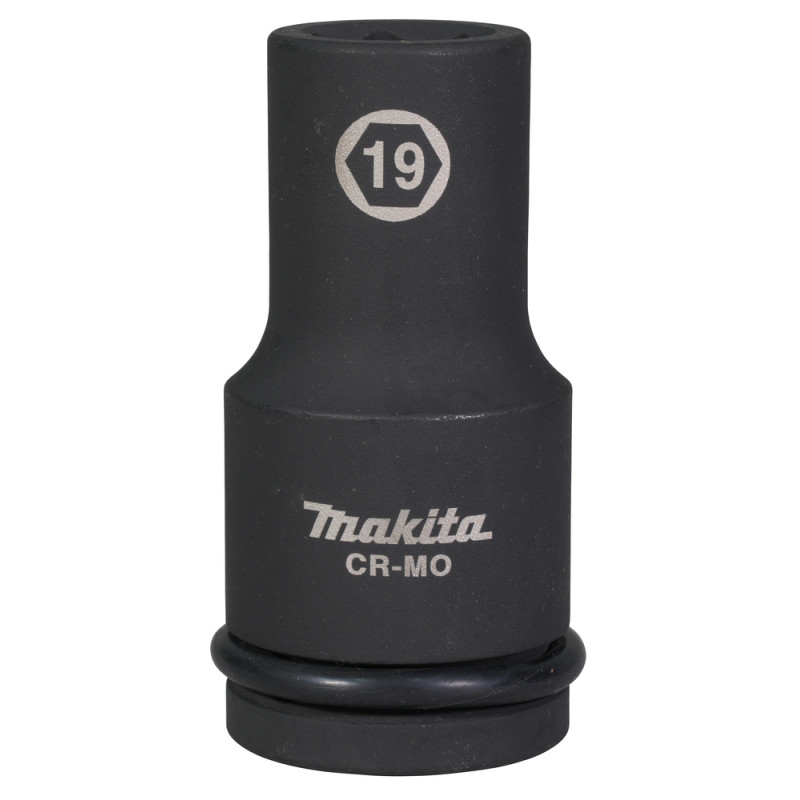 MAKITA Cheie tubulara hex 19 mm, patrat 3/4", lungime 90 mm, de impact