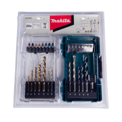 MAKITA Set accesorii insurubare si burghie mixte, 29 bucati