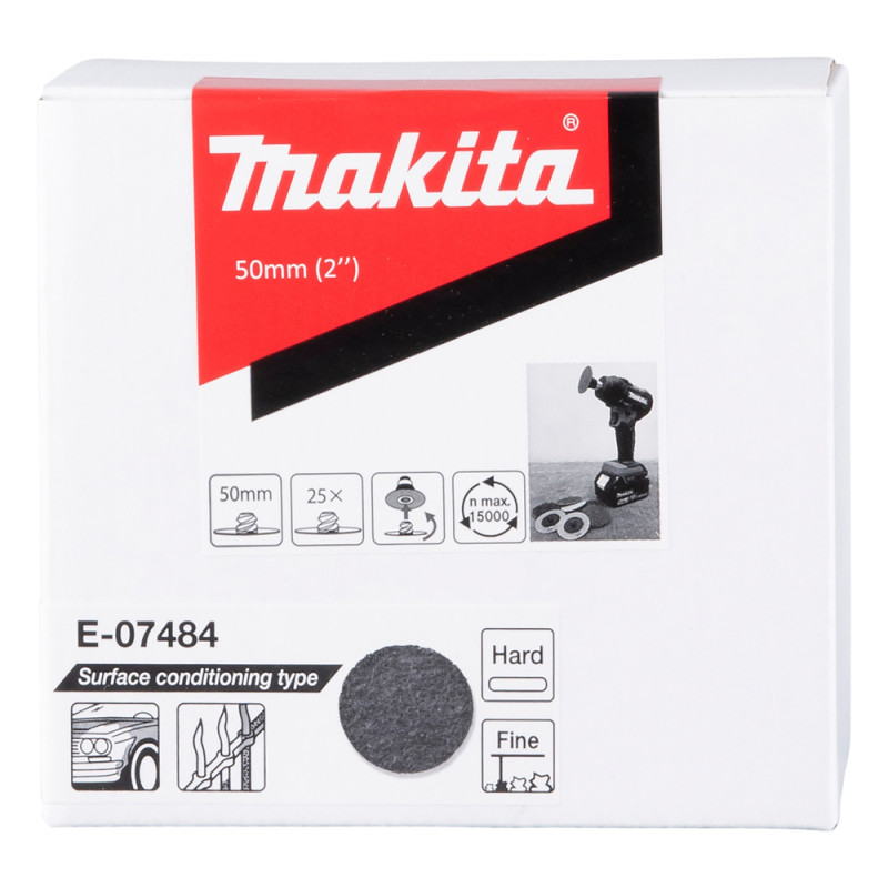 MAKITA Set 25 discuri, fin-dur, rotunde, diametru 50 mm