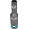 MAKITA Cheie tubulara hexagonala lunga de impact 8 mm, prindere 1/2", lungime 82 mm