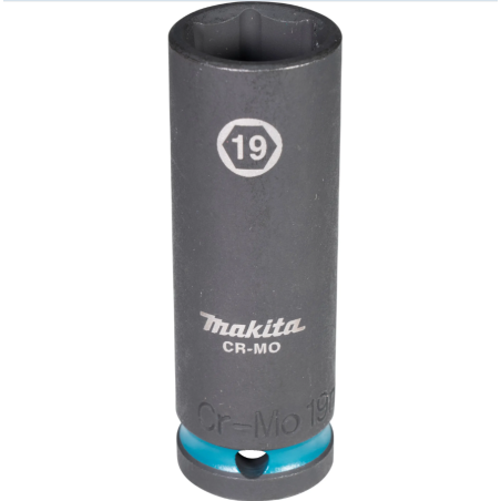 MAKITA Cheie tubulara hex. lunga de impact 19 mm, 1/2", lungime 82 mm
