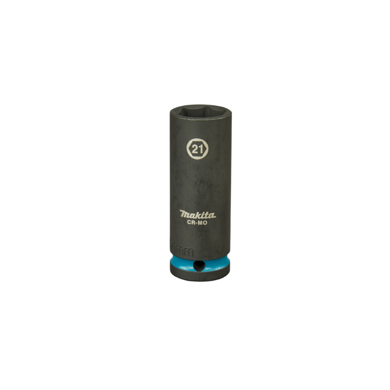 MAKITA Cheie tubulara hex. lunga de impact 21 mm, 1/2", lungime 82 mm