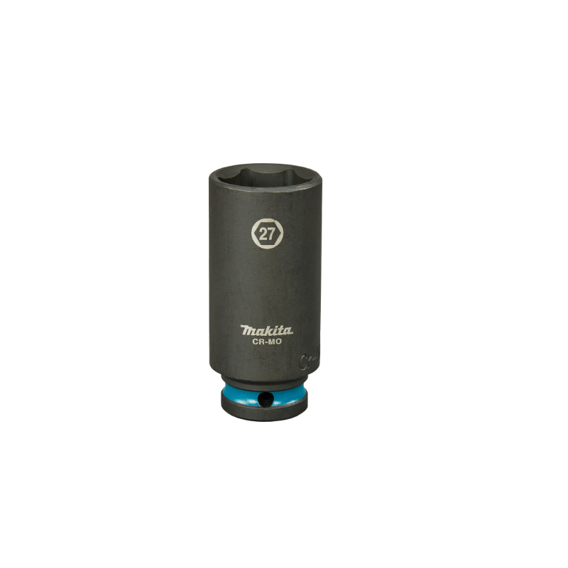 MAKITA Cheie tubulara hex. lunga de impact 27 mm, 1/2", lungime 82 mm