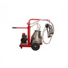 EMT Aparat EMTRED de muls vaci 1 post cu bidon din inox 25 litri