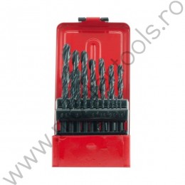 22190 STHOR Set 19 burghie HSS, diametru 1-10 mm, pentru metal