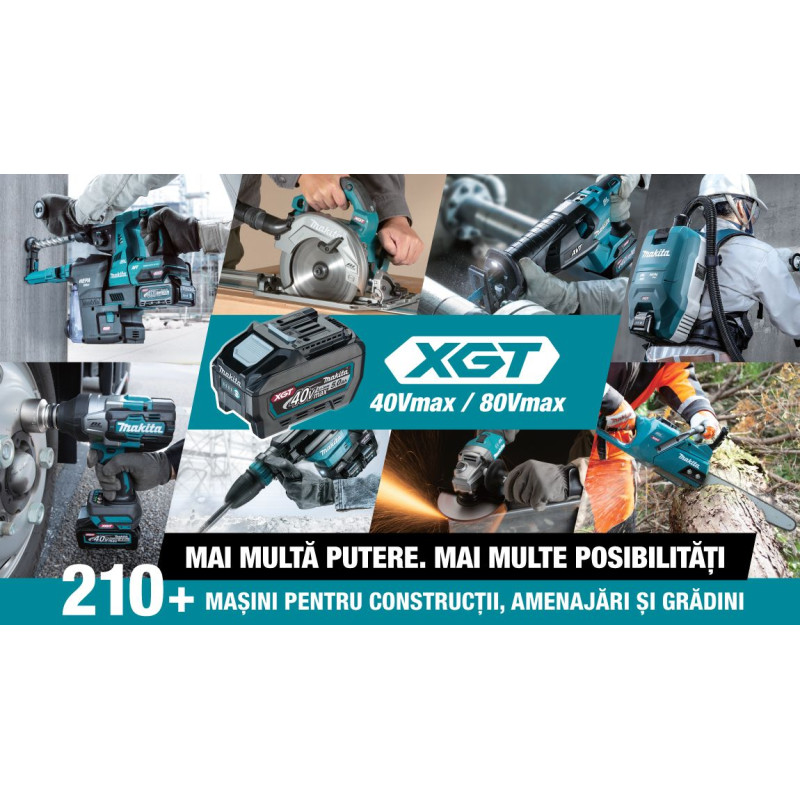 UC015GZ MAKITA Fierastrau 80 TXL, toolless, compatibil XGT 40V, 35 cm