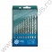 21998 VOREL Set 13 burghie 2-8 mm, pentru metal