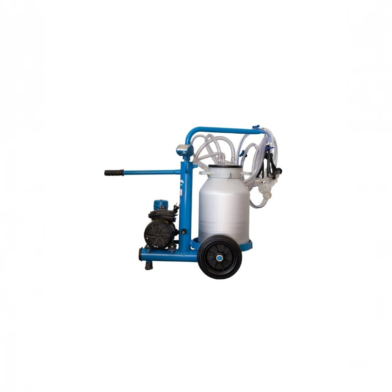 EMT Aparat muls oi, capre EMT BLUE, un bidon aluminiu 25L, 2 posturi