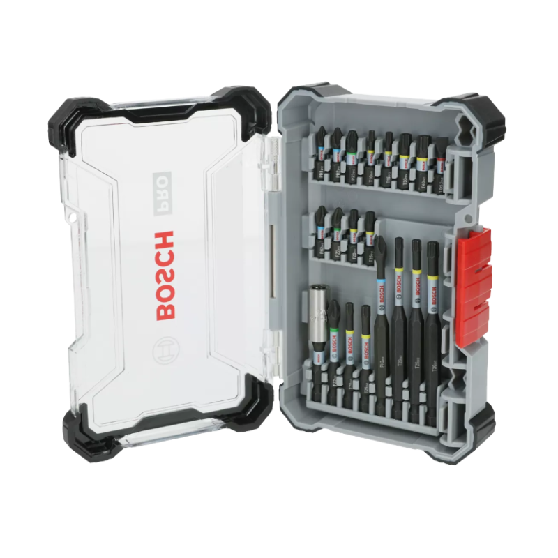 2608521U74 BOSCH Set de 20 biti si accesorii pentru insurubare PRO Impact hex. 1/4"