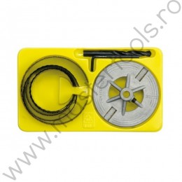 28725 VOREL Set freze circulare 60-95 mm, 7 piese