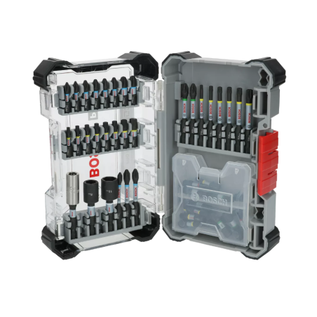 2608521U89 BOSCH Set de 50 biti si accesorii pentru insurubare PRO Impact hex. 1/4"