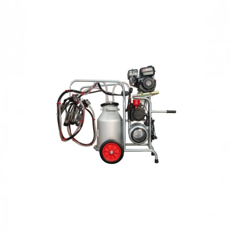 EMT Aparat muls vaci,motor termic,electric Melasty,2p,1bidon, al, 20L