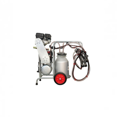 EMT Aparat muls vaci,motor termic,electric Melasty,2p,1bidon, al, 20L