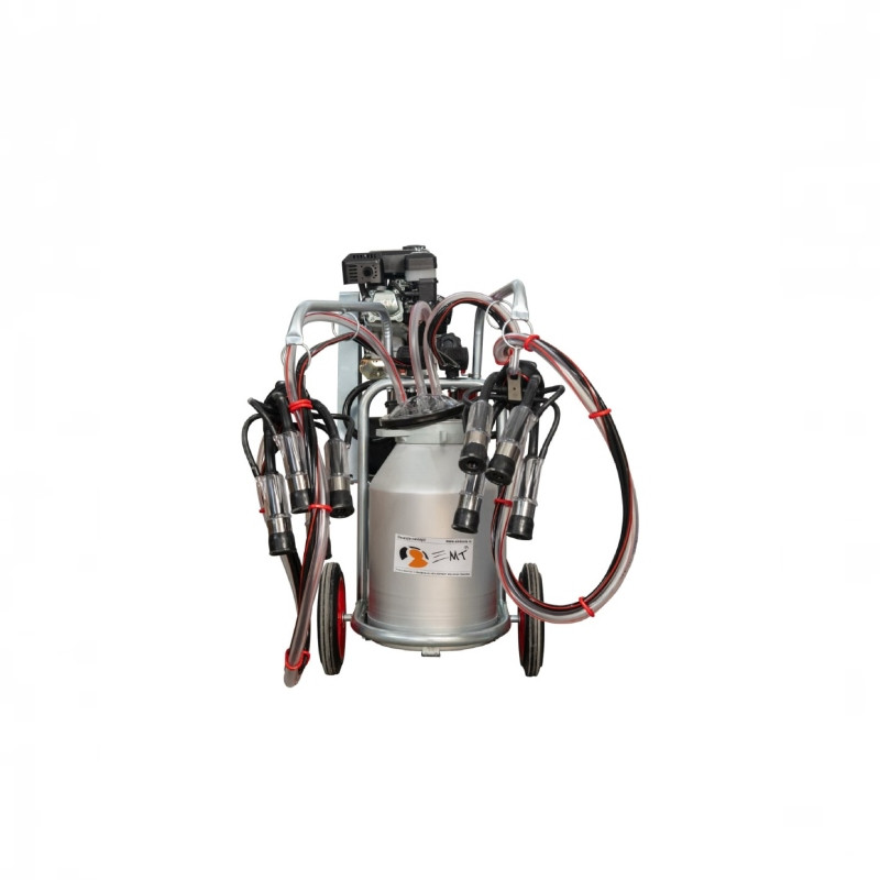 EMT Aparat muls vaci,motor termic,electric Melasty,2p,1bidon, al, 20L
