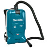 MAKITA Aspirator portabil tip rucsac compatibil cu Li-Ion XGT 40Vmax, 20 kPa, AWS
