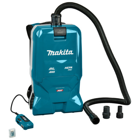 MAKITA Aspirator portabil tip rucsac compatibil cu Li-Ion XGT 40Vmax, 20 kPa, AWS