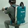 MAKITA Aspirator portabil tip rucsac compatibil cu Li-Ion XGT 40Vmax, 20 kPa, AWS