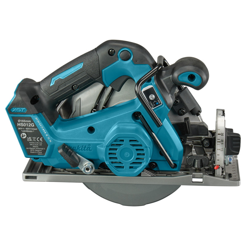 MAKITA Fierastrau circular de mana compatibil Li-Ion XGT 40Vmax, 165mm