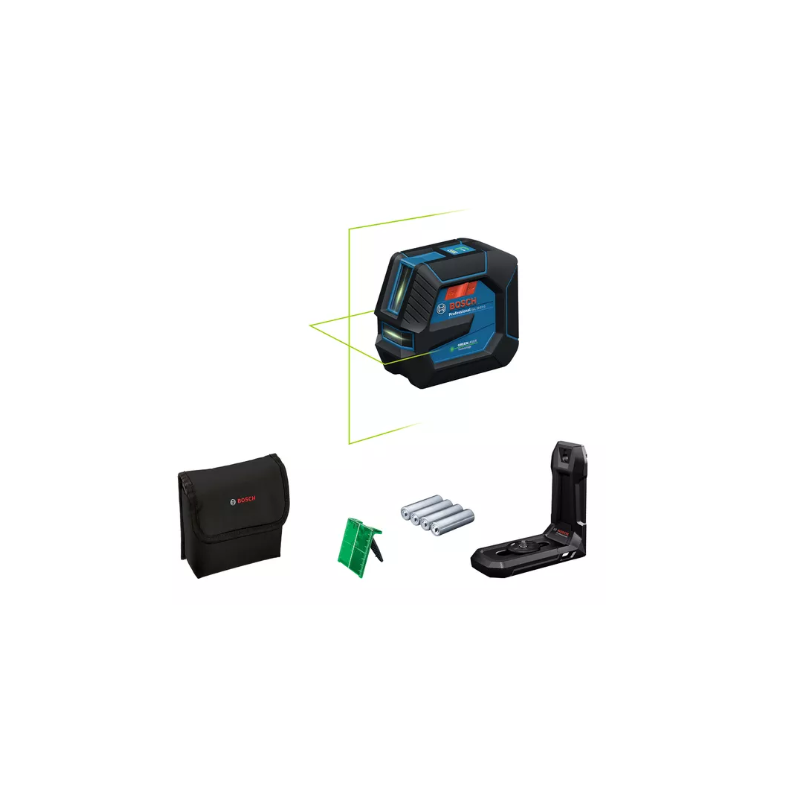 BOSCH GLL 20-22 G Nivela laser cu linii verzi, nivel de lucru 20 m