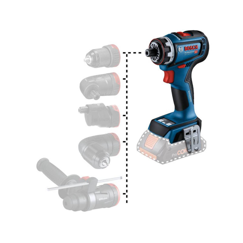 BOSCH Bormasina compatibila cu Li-Ion 18V, mandrina 13 mm, L-BOXX 136