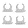 VOREL Set 4 cleme suport teava PVC, PE, PE-X, PP, PB, 18 mm