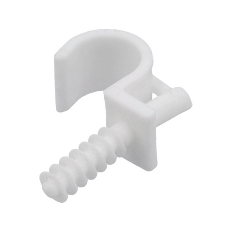 VOREL Set 4 cleme simple,montare rapida,tevi PVC, PE,PE-X,PP,PB, 20 mm