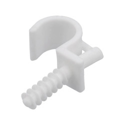 VOREL Set 4 cleme simple,montare rapida,tevi PVC, PE,PE-X,PP,PB, 28 mm