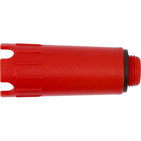 YATO Dop de proba cu garnitura, diametru filet 1/2", rosu