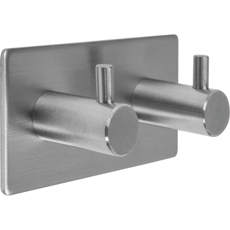 FALA Carlig dublu prosop cu dublu adeziv 45x90x30 mm, gama STEELY