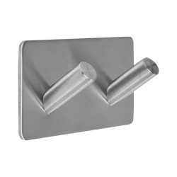 FALA Carlig dublu prosop cu dublu adeziv 45x90x25 mm, gama STEELY