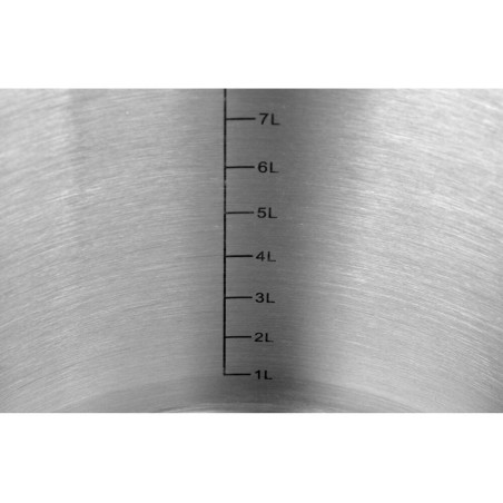 YATO GASTRO Oala cu capac, dimensiuni 45x45 cm, capacitate 71 l, inox