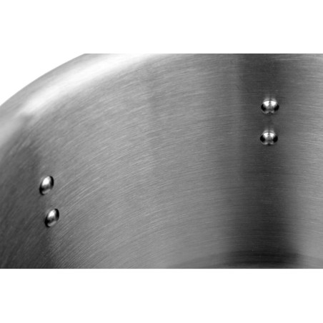 YATO GASTRO Oala cu capac, dimensiuni 45x45 cm, capacitate 71 l, inox