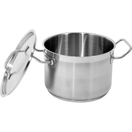 YATO GASTRO Oala medie cu capac 20x14 cm, capacitate 4.4 l, inox