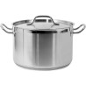 YATO GASTRO Oala medie cu capac 36x22 cm, capacitate 22.4, inox
