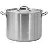 YATO GASTRO Oala medie cu capac 40x30 cm, capacitate 37.7, inox