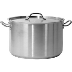 YATO GASTRO Oala joasa cu capac, 32x22 cm, capacitate 17, inox