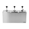 YATO GASTRO Dispenser triplu cu dozator pentru sosuri, capacitate 3 x 3 l