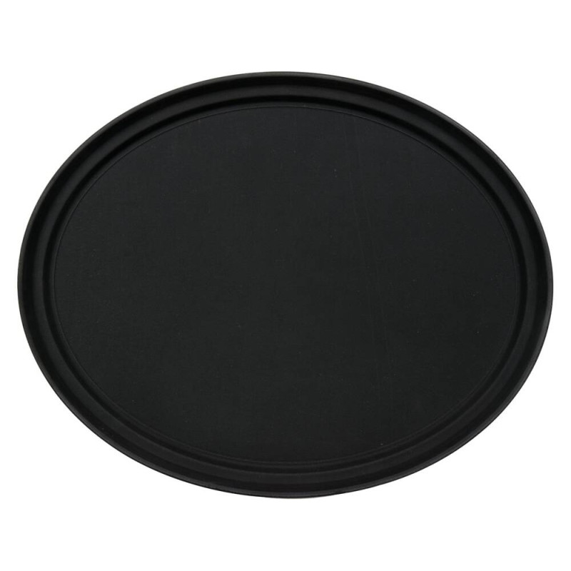 YATO GASTRO Tava servire ovala neagra, 590x490 mm